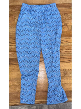 Vineyard Vines Blue Lacrosse Pajama Lounge Pants Large (18)